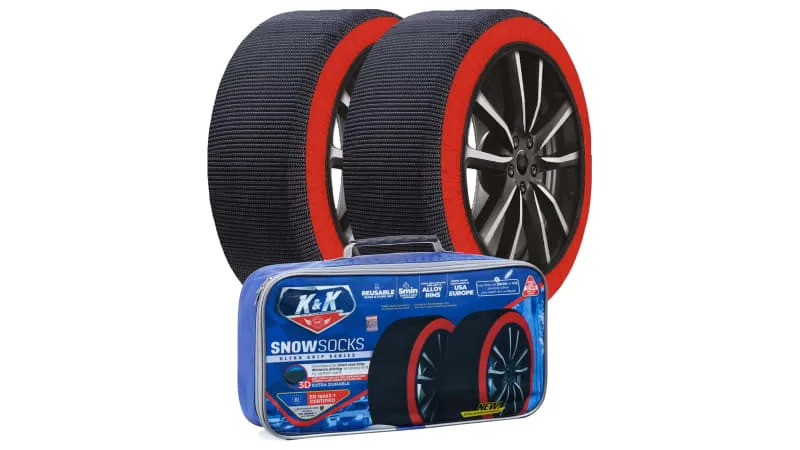 K&K Automotive Snow Socks for Tires